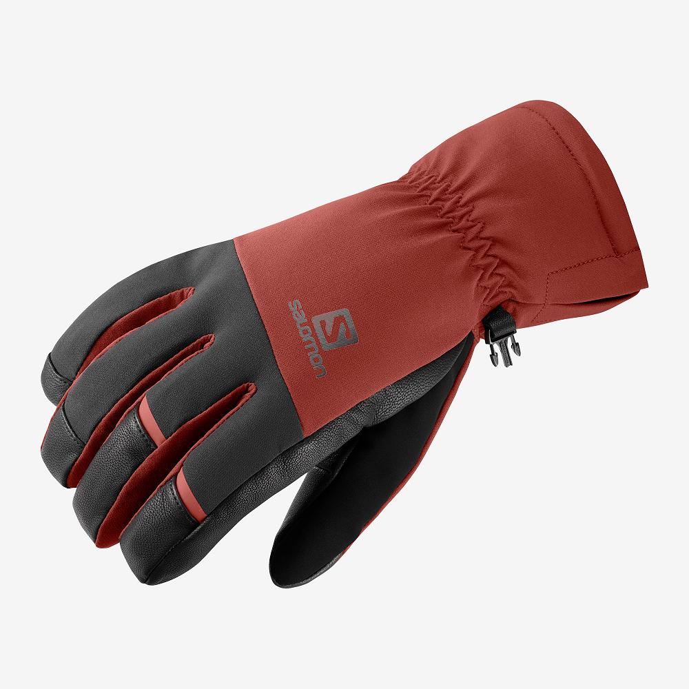 Gants Salomon Homme Rouge - Salomon PROPELLER DRY M - France (4691-XSIUG)